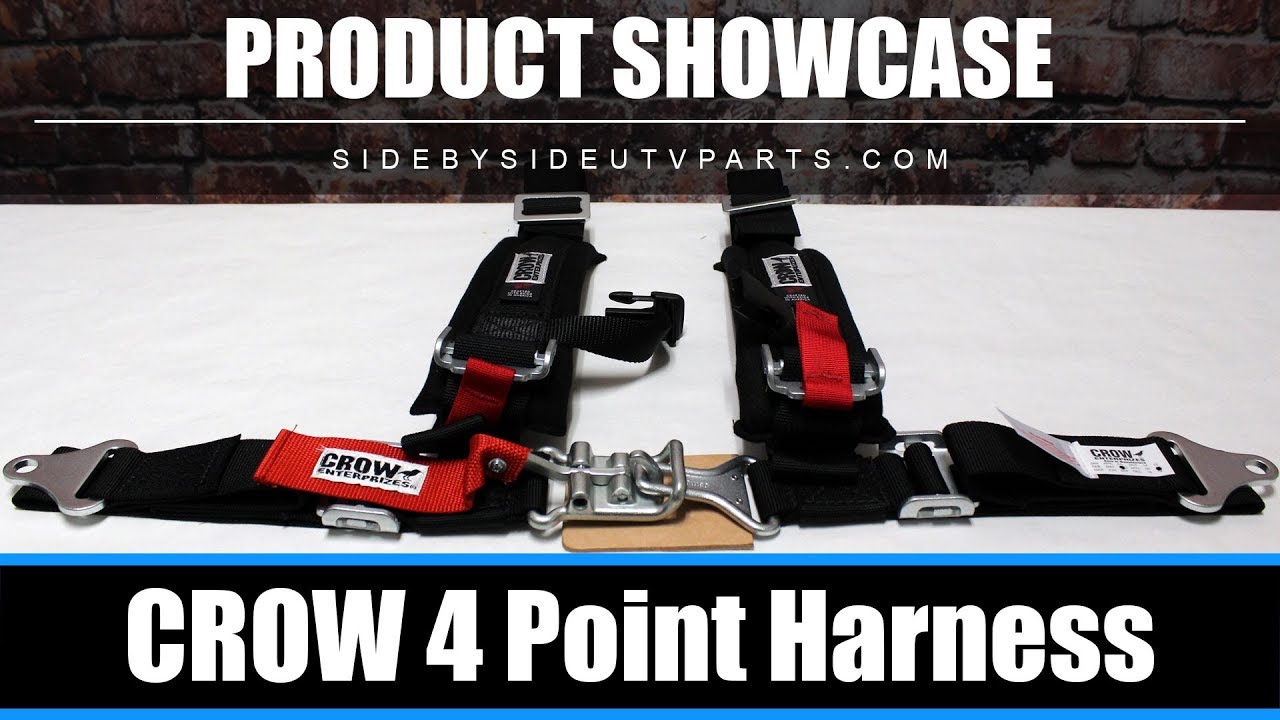 Side by Side Product Showcase CROW 4 Point Harness YouTube