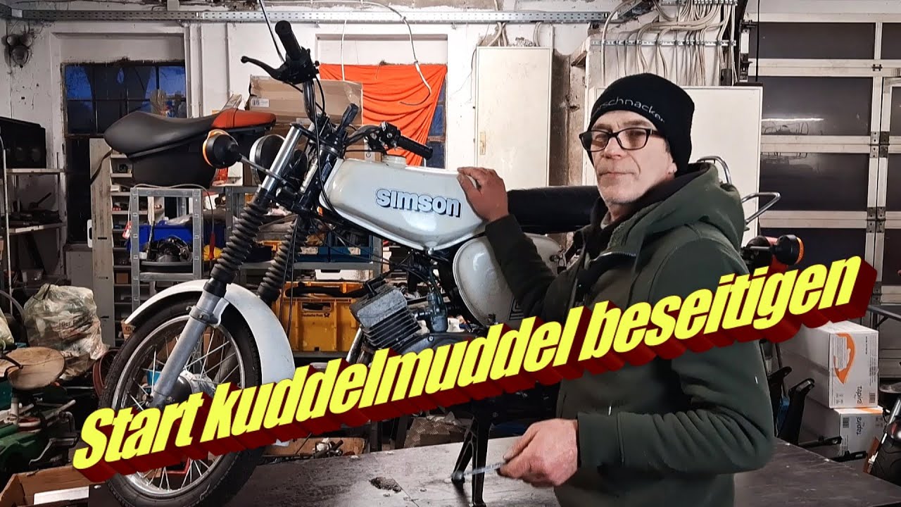 Simson S51 die ohne Starthilfe 0 anspringt. Was Tun sprach Zeus? Ackerschnacker Therapie!