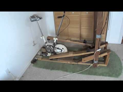 Homemade Elliptical Machine - YouTube