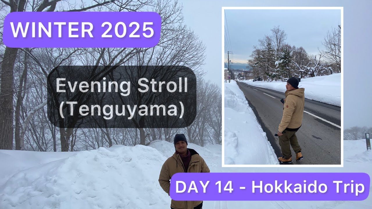 JAPAN TRIP - DAY 14 : Evening Stroll in Tenguyama