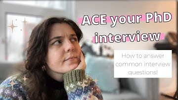 HOW I PREPARED FOR MY PHD INTERVIEW // PHD INTERVIEW PREP // PHD INTERVIEW QUESTIONS ANSWERED