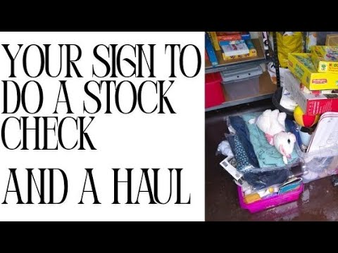 Your sign to do a stock check - YouTube