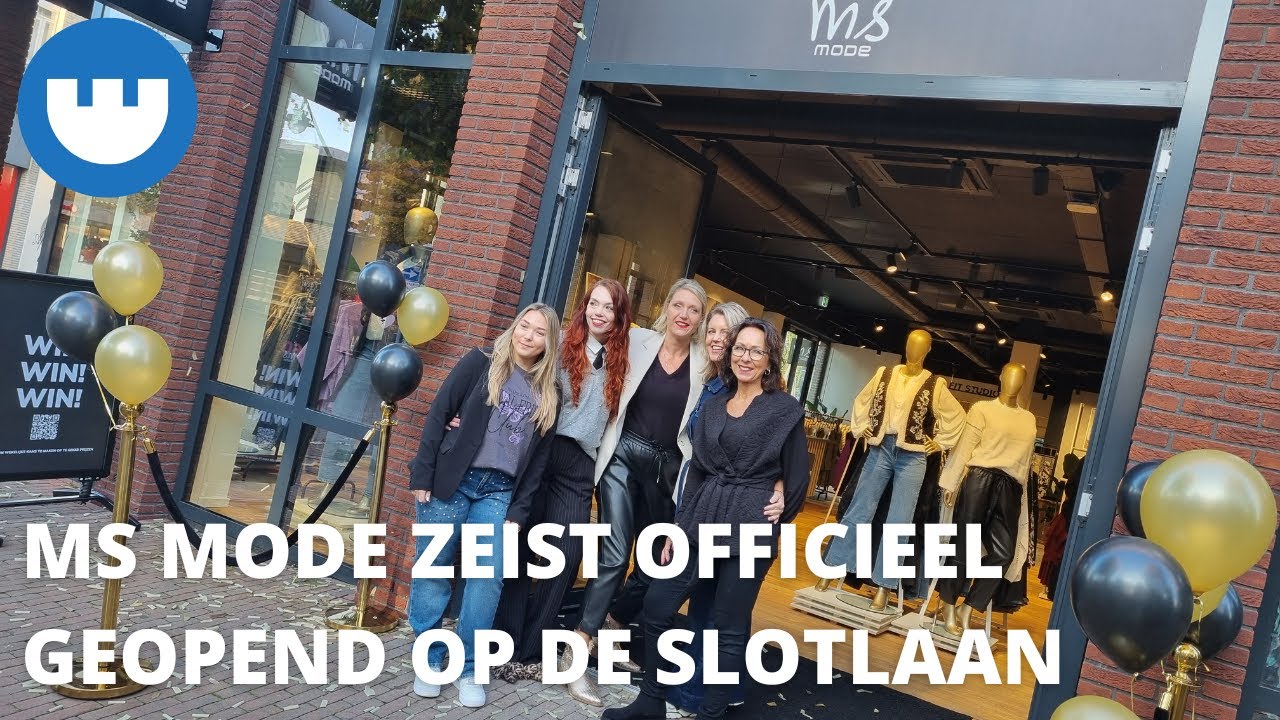 MS Mode Zeist op de Slotlaan geopend