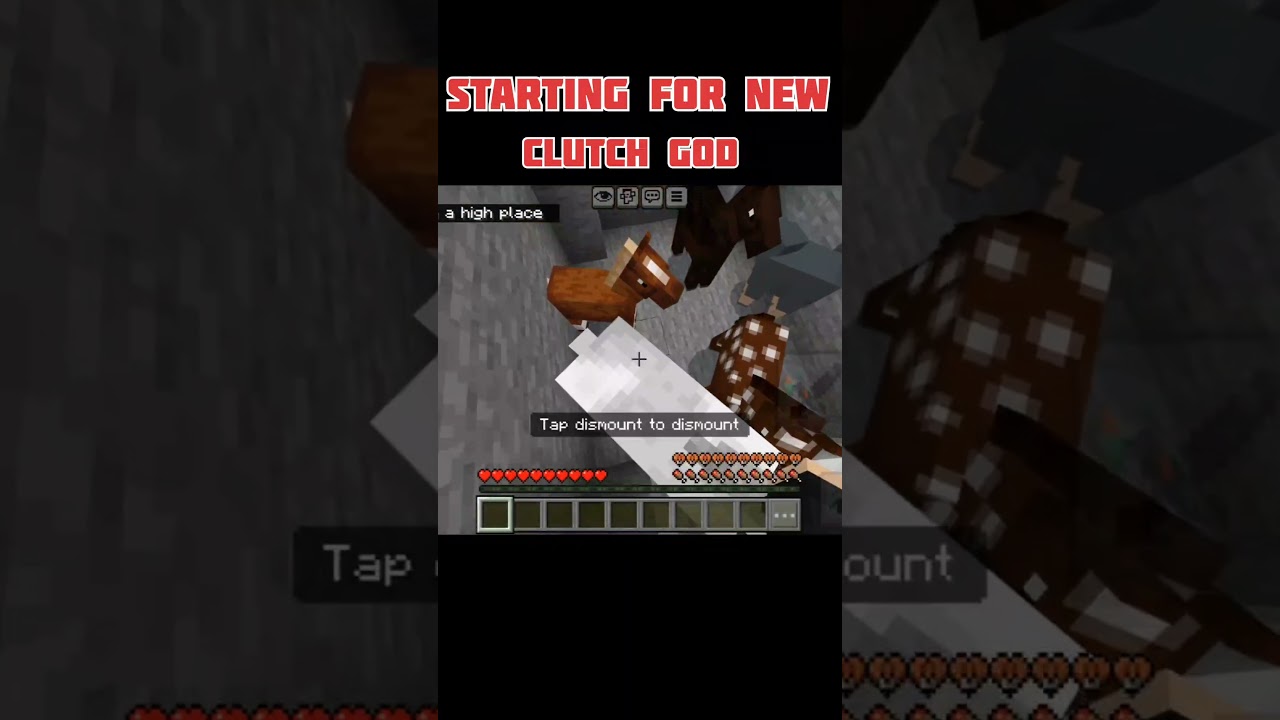 start journey of new clutch God of Minecraft #minecraft #trending #shorts #like #subscribe