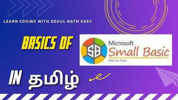 Small basic : Basic coding in Tamil