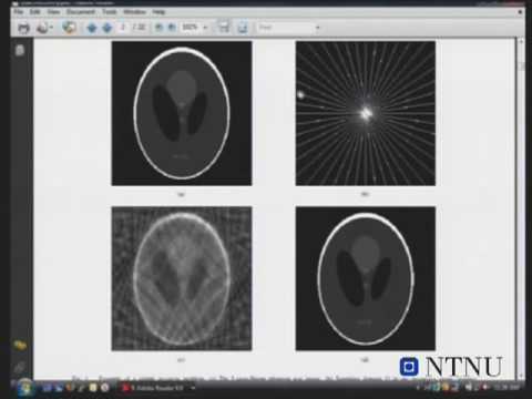 NTNU's Onsager Lecture, Compressed Sensing by Terence Tao, part 2 of 7. NTNU's Onsager Lecture, Compressed Sensing by Terence Tao, part 7 of 7. Terence Tao was awarded the Onsager Medal at the Norwegian University of Science and Technology in December 2008. An unedited version of Tao's lecture on compressed sensing can be found here: multimedie.adm.ntnu.no Read more about the Onsager award here: www.ntnu.no