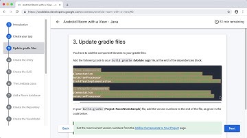 43. The Room API (SQLite) (AS 3.3)