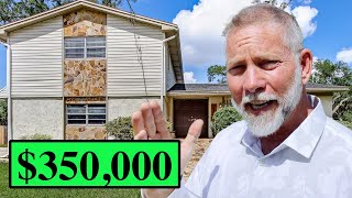 How much house can you buy for $350,000 in Florida?