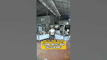 Bếp từ công nghiệp có ổn định không, có bền không? | Hào Inox