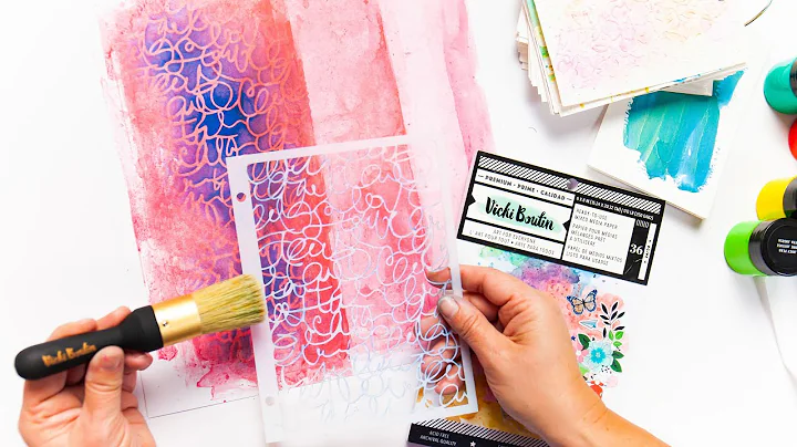 Finding The Right Thick Mixed Media or Watercolor Paper  | Vicki Boutin for American Crafts