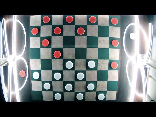 Trap in the opening! Win a piece in checkers! #warcaby #checkers #drau