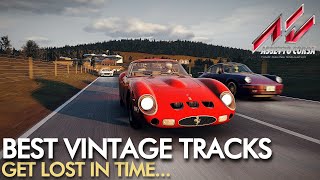 BEST Vintage Tracks 2021 | Amazing Details & Epic Sceneries | Assetto Corsa Mod Showcase