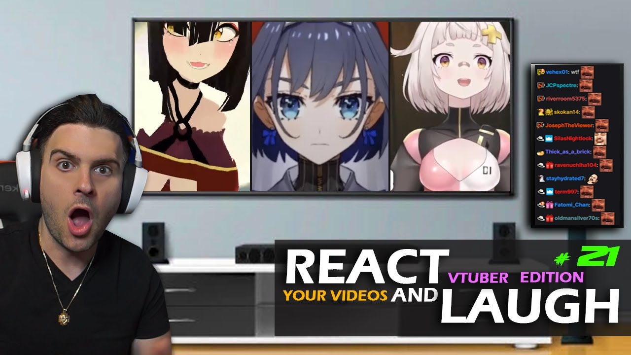 Реакция и смех над клипами VTUBER, которые ВЫ отправили #21