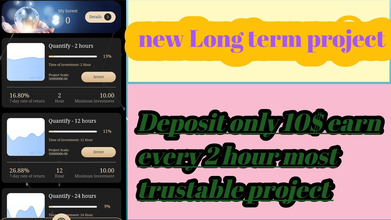 Review of the Earn TRC Investment Fund withdraw every 1 hour