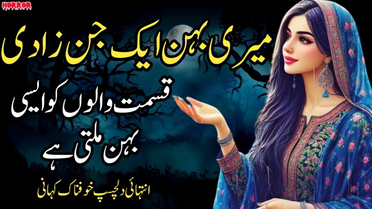 Meri Behn Aik Jinzadi Kismat Walon Ko Aysi Behn Milti Hai | Intehai Dilchasp Khofnak Kahani