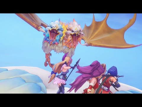 [Secret of Mana Remake] Boss "Wind God Beast Dangard" Strategy Guide - Boss Battle Compilation