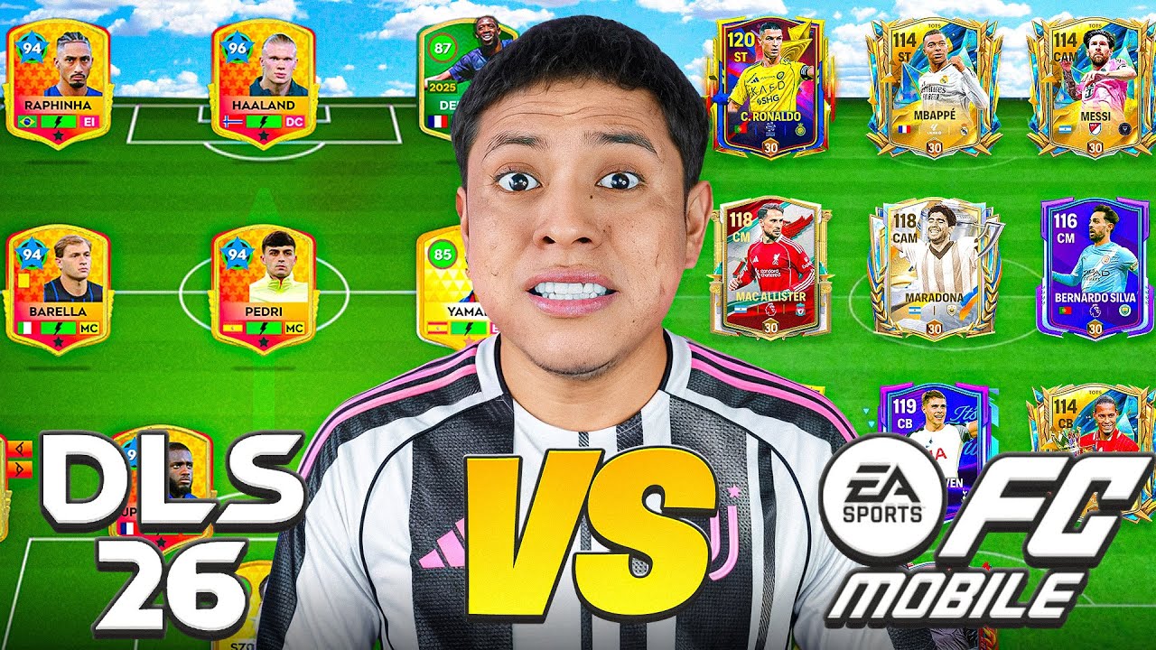 DREAM LEAGUE SOCCER 2026 vs FC MOBILE 26 😱 ¿Cuál eliges tu?