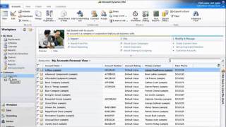 Microsoft Dynamics CRM 2011 - Get Started Panes