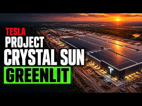 Project Crystal Sun - Tesla’s $10 Billion Solar Factory Just Got Approved