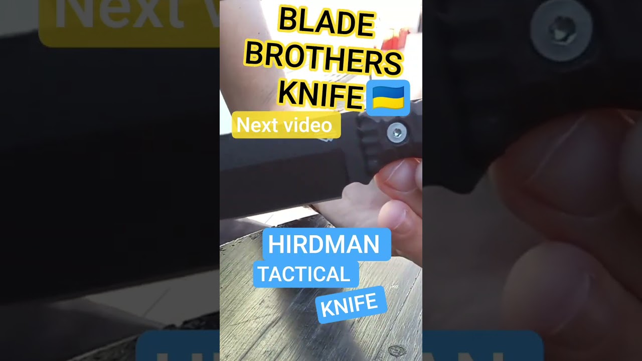 Testiamo il coltello HIRDMAN BY BLADE BROTHERS KNIFE 🇺🇦🇺🇦