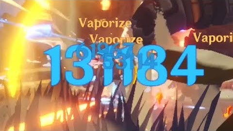 Childe - R3 Stringless and Noblesse, Burst showcase