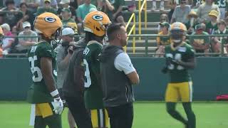 Green Bay Packers Training Camp (Safety Xavier McKinney Leadership & The Defense).