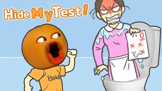 Hiding My Test...IN THE TOILET?!