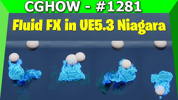 Showcase: Creating Fluid FX in UE5.3 Niagara