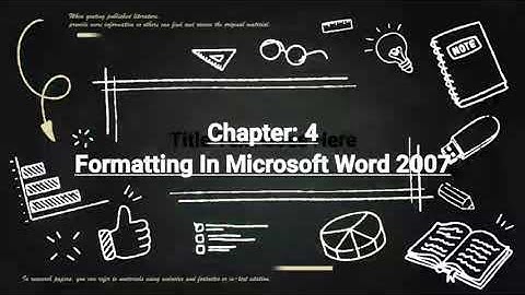Class 4 Computer Chapter 4 Formatting In Microsoft Word Exercises