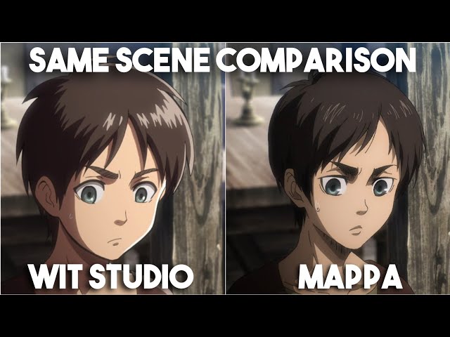 MAPPA vs WIT STUDIO - Attack On Titan Season 4 Part 3 Cour 1 