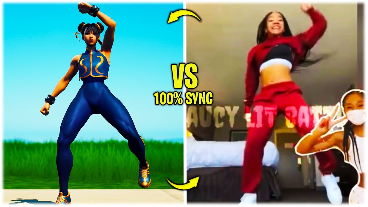 Fortnite Stuck Emote VS iRL Dance By Mya Nicole 😍 ️ YouTube