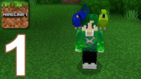 Minecraft: PE - Gameplay Walkthrough Part 1 - Survival (iOS,Android)