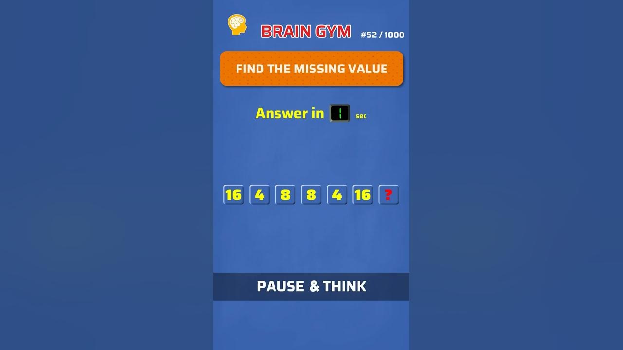 Number Series puzzle 22 Puzzles with Answer BrainGym shorts