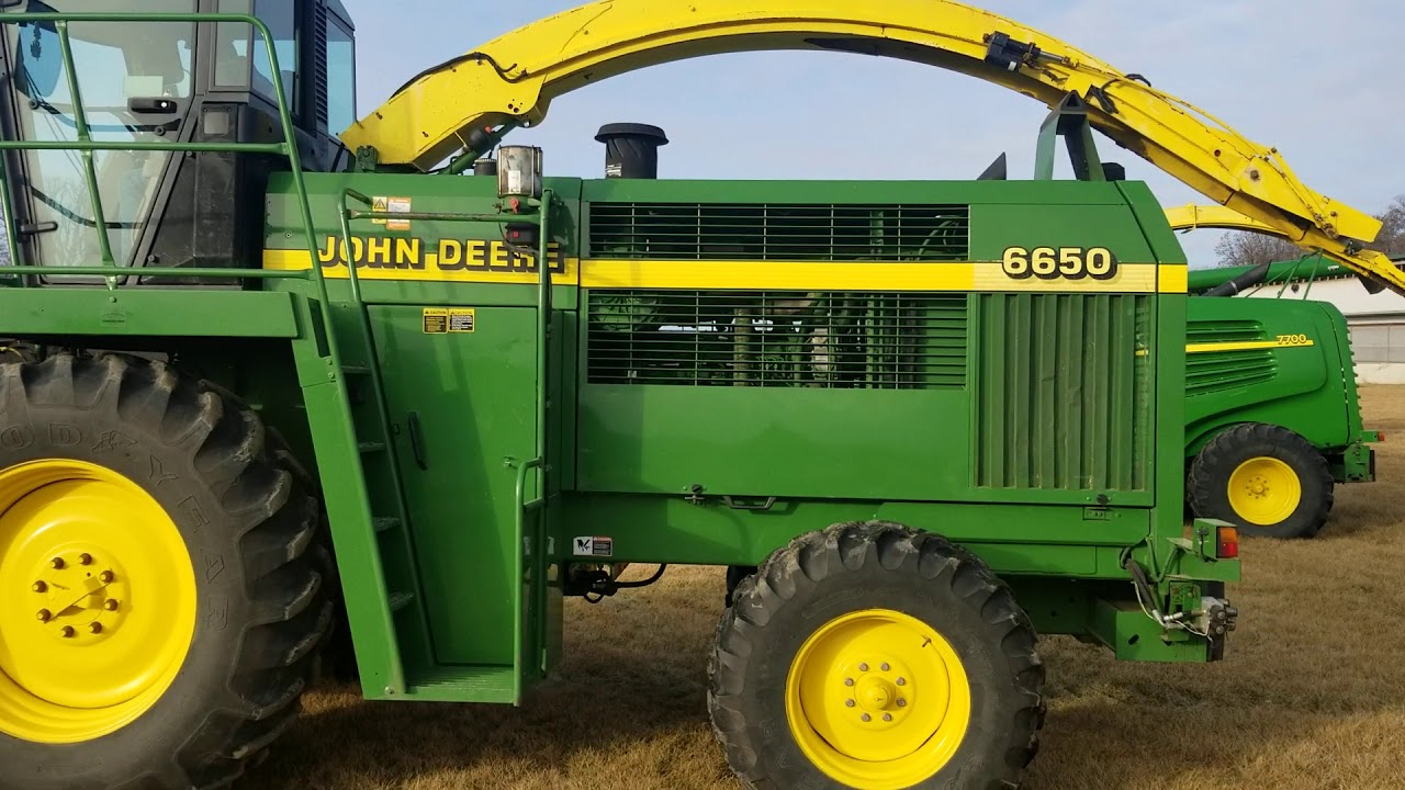 John Deere 6650 Chopper YouTube