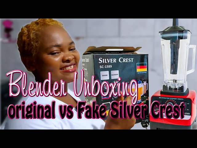 Unboxing, Silver Crest Blender