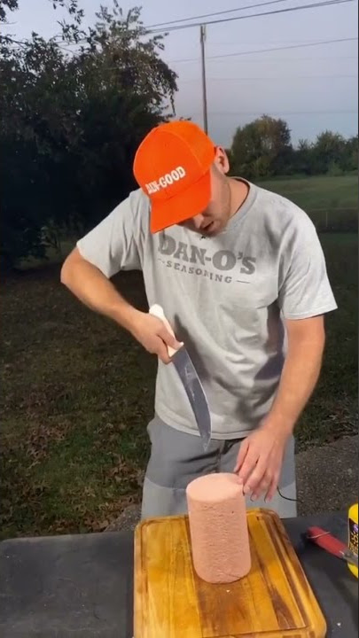 Let’s smoke a chub/bologna