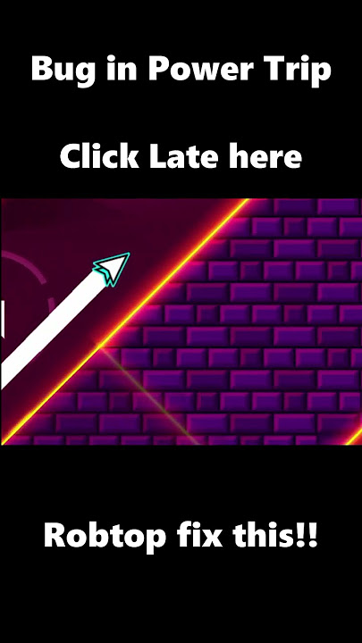 BUG in Geometry Dash Subzero!