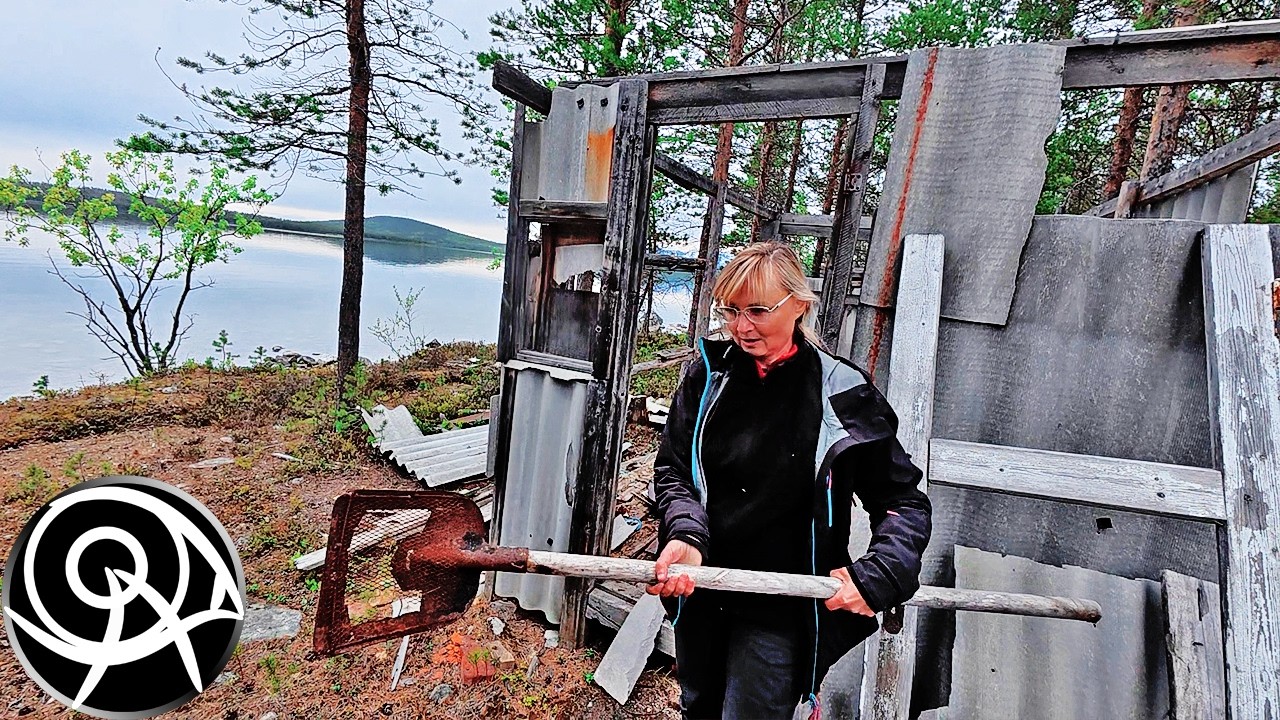 Руины избы в тайге | Путешествие по избам Крайнего Севера |1|