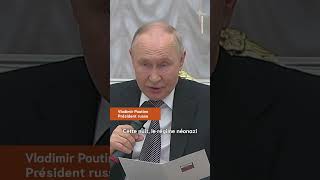 "La frappe n’était pas accidentelle" : Poutine réagit à l’attaque contre un collège dans le Donbass