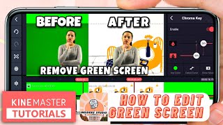 How To Remove Green Screen In Kinemaster | Enable Chroma Key In Kinemaster 2022 | Insiders Studio screenshot 5