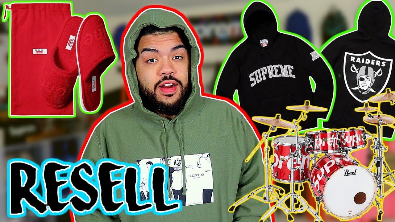 BEST For RESELL!? SUPREME SS19 WEEK 15 Full Droplist! Drum Set, Raiders Collab & MORE!