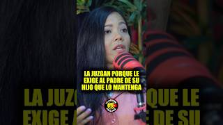 La juzgan por exigirle al padre de su hijo que cumpla con su deber… #entrevista #vladimirjaquez