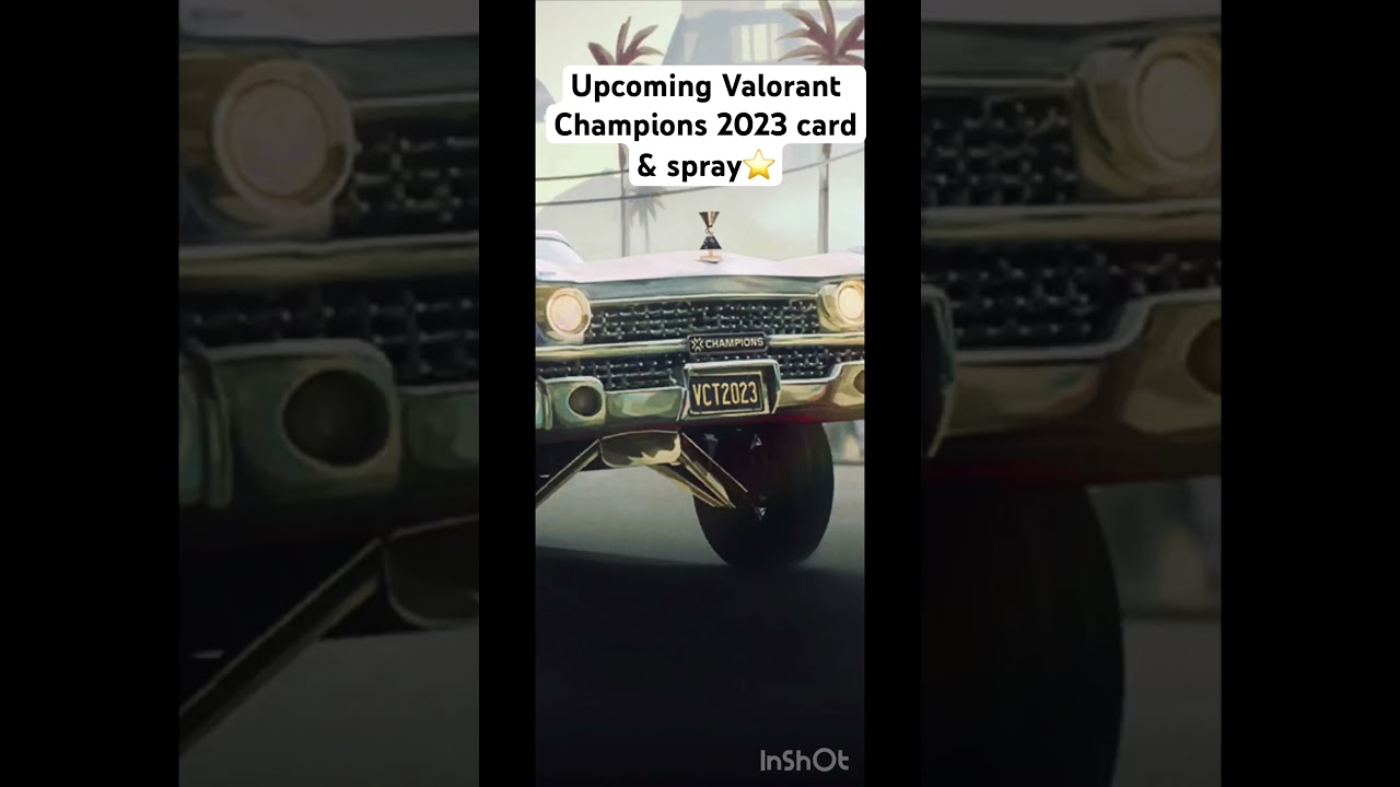 Valorant champions 2023 Card & spray 