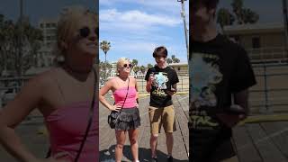 Disney Trivia Game w/ STRANGERS! #shorts