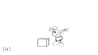 Mickey Mouse Push, Lift, Pull Animation