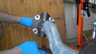 Install Steering Arm Early Ford Spindle