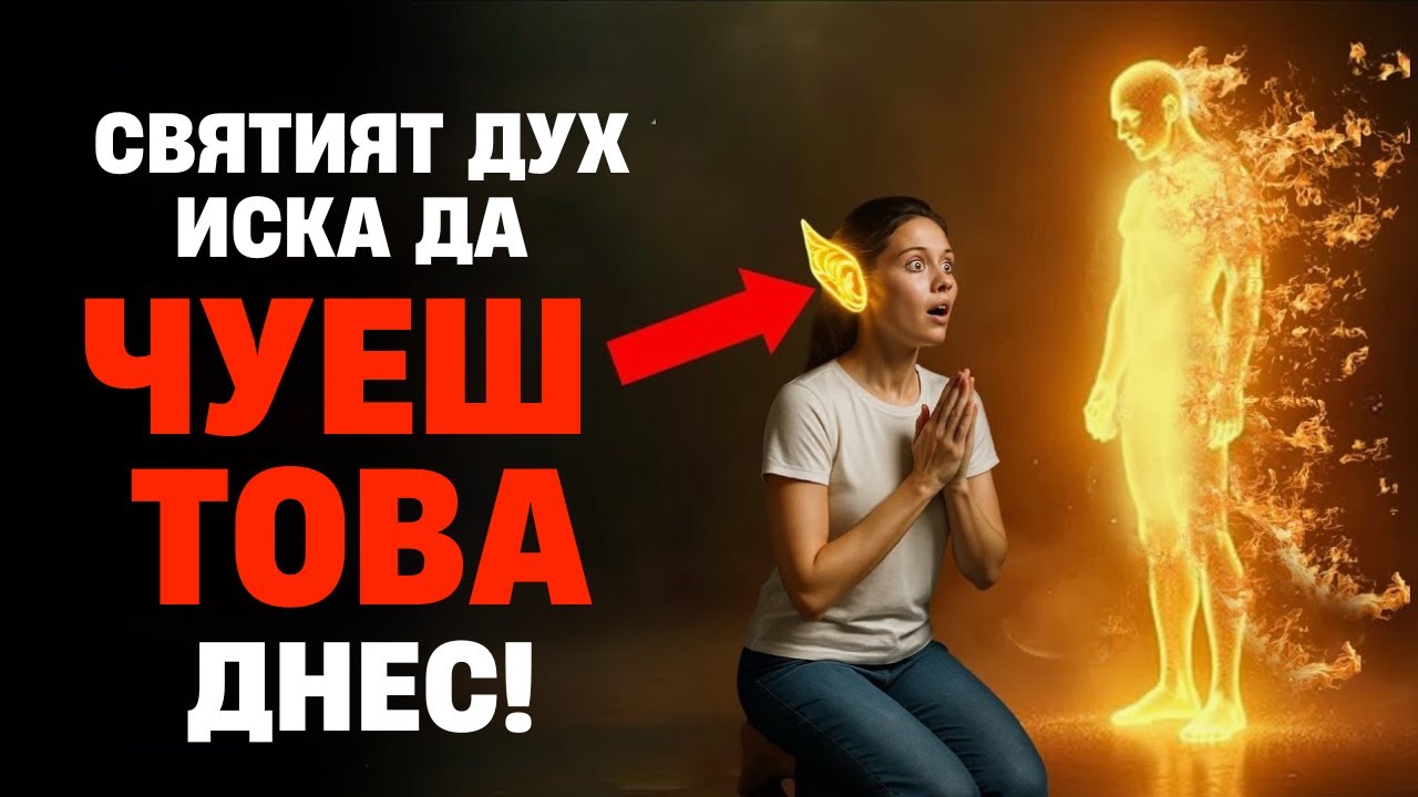 🔴Не е случайно, че гледаш това — Светият Дух има послание за теб днес