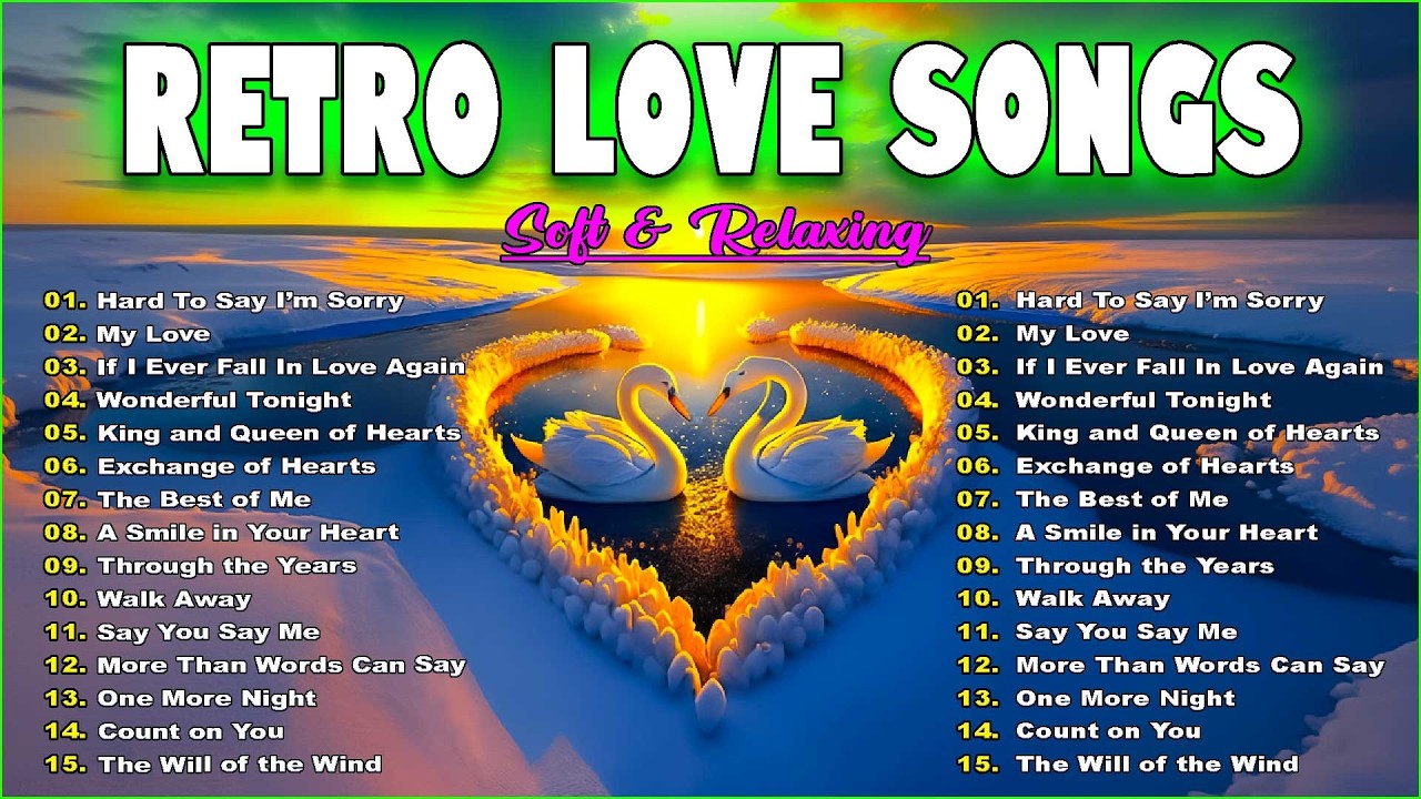 Romantic Memories 💖 Relaxing Love Songs 🎶 80s & 90s