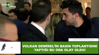Volkan Demirelin Basın Toplantısını Yaptığı Bu Oda Olay Oldu
