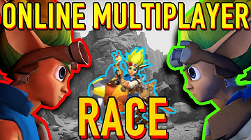 Racing In Jak and Daxter Online Multiplayer